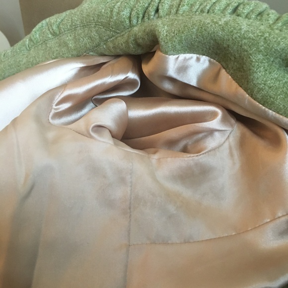 Anthropologie Tabitha Lime Green 3/4 Sleeve Blazer - Picture 7 of 7